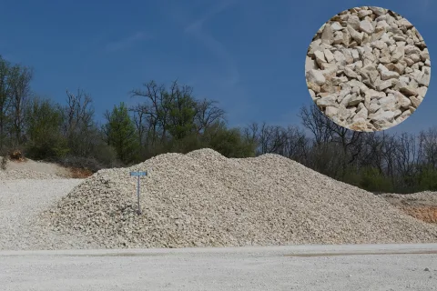 Pierres concassées 40/80