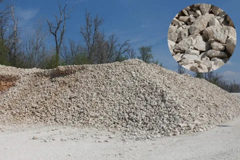 Pierres concassées 80/150